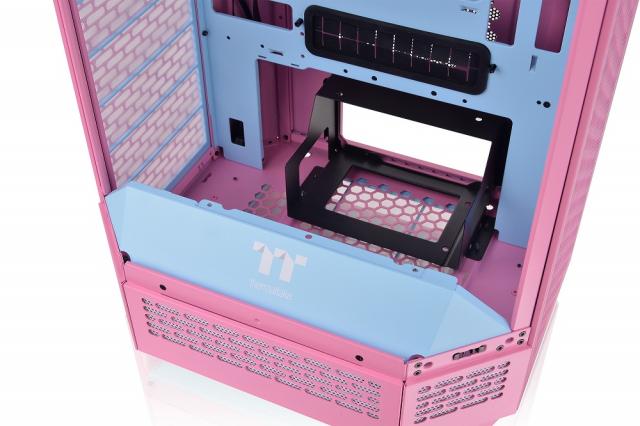 Thermaltake｜サーマルテイク CA-1Y4-00SAWN-00 ミニタワー型PCケース The Tower 300 （バブルピンク）[CA1Y400SAWN00] 返品種別B_14