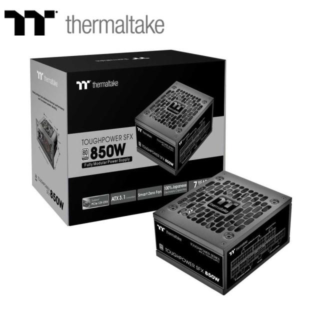Thermaltake｜サーマルテイク TOUGHPOWER SFX/0850W ATX3.1 -PLATINUM- 電源ユニット（ブラック）  PS-STP-0850FNFAPJ-1返品種別B
