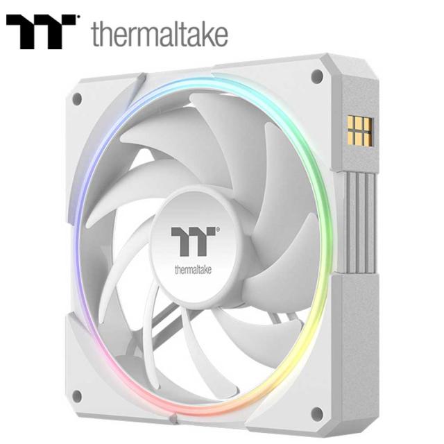 Thermaltake｜サーマルテイク CL-F207-PL12SW-A TS120 EX RGB 3Pack Fan（ホワイト）[CLF207PL12SWA] 返品種別B