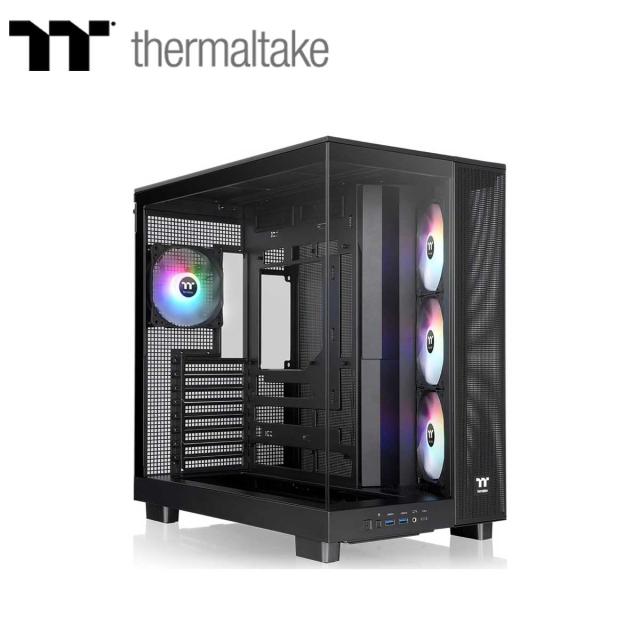 Thermaltake｜サーマルテイク ミドルタワー型PCケース View 380 XL TG ARGB Black（ブラック）  CA-11E-00M1WN-00返品種別B