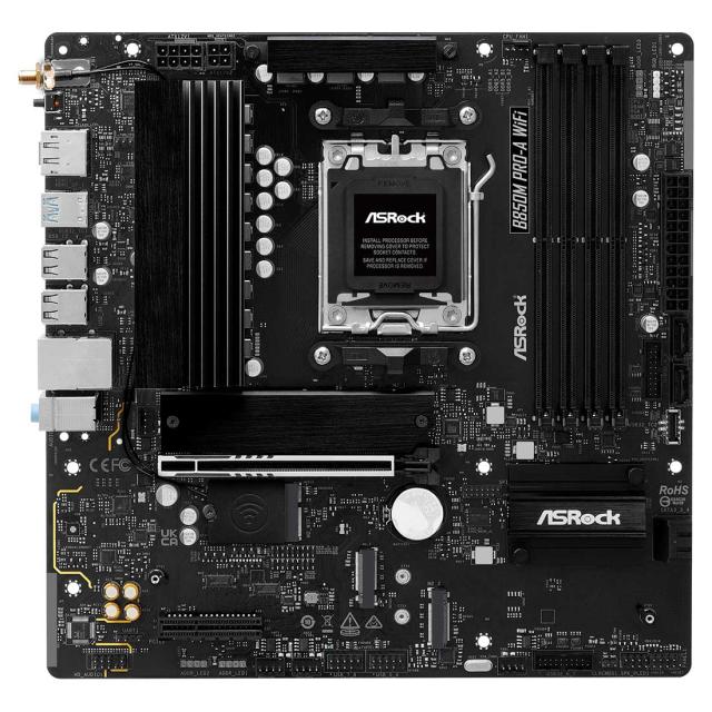ASRock｜アスロック B850M-PRO-A-WIFI ASRock B850M Pro-A WiFi マザーボード[B850MPROAWIFI] 返品種別B_1
