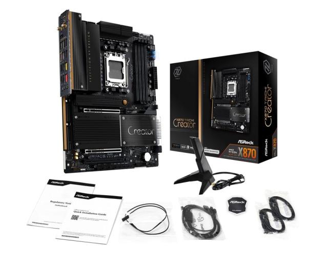 ASRock｜アスロック X870TAICHICREATOR ASRock X870 Taichi Creator マザーボード[X870TAICHICREATOR] 返品種別B_9