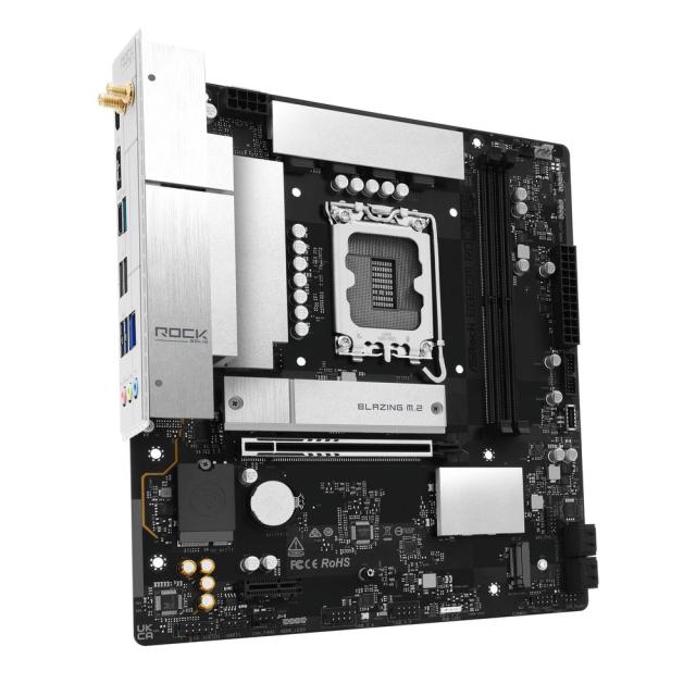 ASRock｜アスロック B860MROCKWIFI ASRock B860M Rock WiFi マザーボード（ブラック）[B860MROCKWIFI] 返品種別B_2