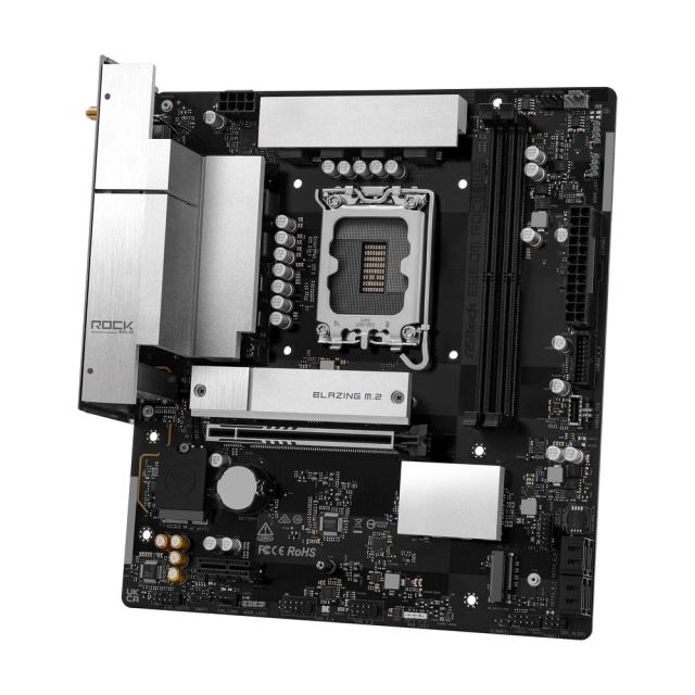 ASRock｜アスロック B860MROCKWIFI ASRock B860M Rock WiFi マザーボード（ブラック）[B860MROCKWIFI] 返品種別B_3
