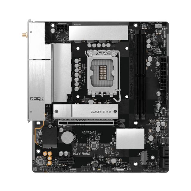 ASRock｜アスロック B860MROCKWIFI ASRock B860M Rock WiFi マザーボード（ブラック）[B860MROCKWIFI] 返品種別B_4