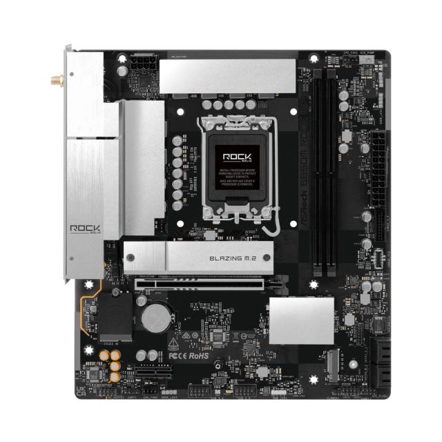 ASRock｜アスロック B860MROCKWIFI ASRock B860M Rock WiFi マザーボード（ブラック）[B860MROCKWIFI] 返品種別B_5