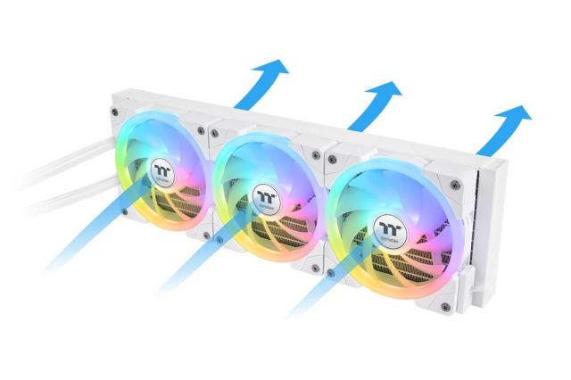 Thermaltake｜サーマルテイク CL-W482-PL12SW-A 水冷一体型CPUクーラー MINECUBE 360 Ultra Snow All-In-One Liquid Cooler System（ホワイト）[CLW482PL12SWA] 返品種別B