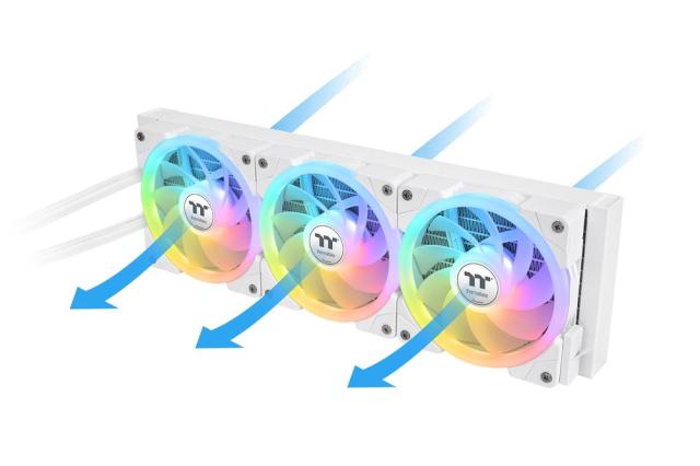 Thermaltake｜サーマルテイク CL-W482-PL12SW-A 水冷一体型CPUクーラー MINECUBE 360 Ultra Snow All-In-One Liquid Cooler System（ホワイト）[CLW482PL12SWA] 返品種別B