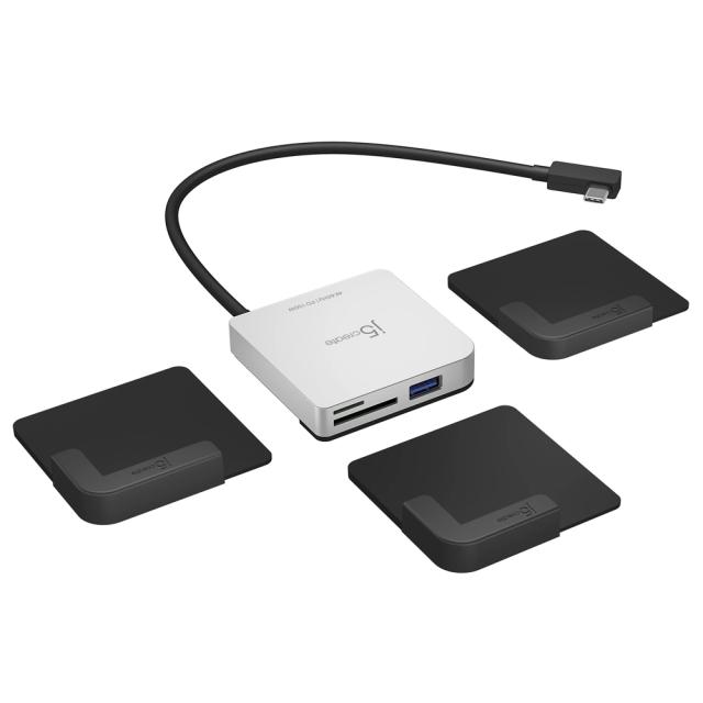 ジェイファイブクリエイト JCD612 USB-Cハブ 7in1マルチアダプター(iPad Pro専用パッド付属)[JCD612] 返品種別A_1