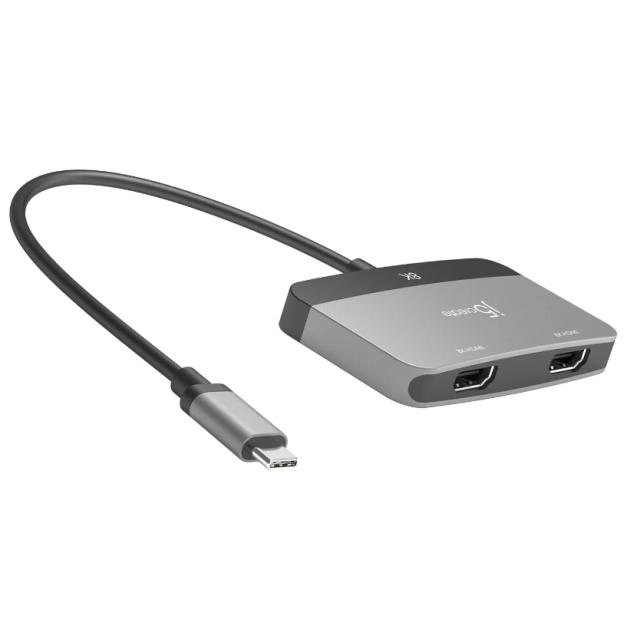 ジェイファイブクリエイト JCA465 USB-C 8K MSTデュアルHDMIアダプターj5create[JCA465] 返品種別A