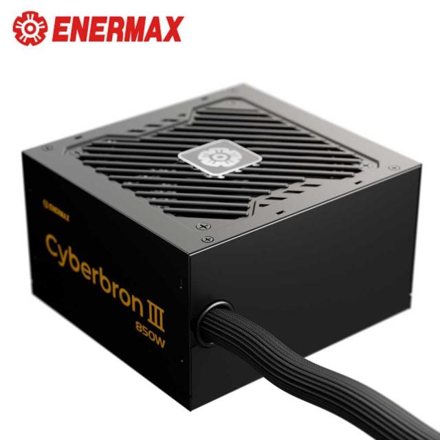 ENERMAX｜エナーマックス EMB850EWT-NAC CYBERBRON III 850W ATX 3.1 Bronze ノンモジュラー電源ユニット[EMB850EWTNAC] 返品種別B