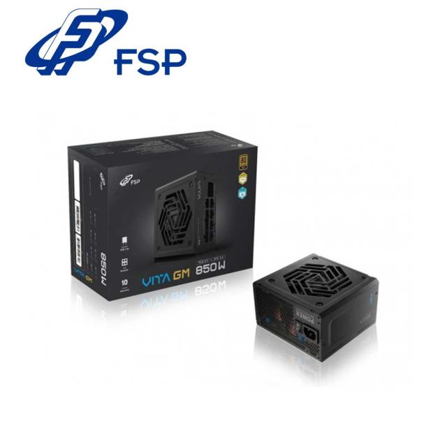 FSP｜エフエスピー VITA-850GM ATX 3.1・PCIe 5.1対応 フルモジュラー式電源ユニット 850W（ブラック）VITA GM[VITA850GM] 返品種別B