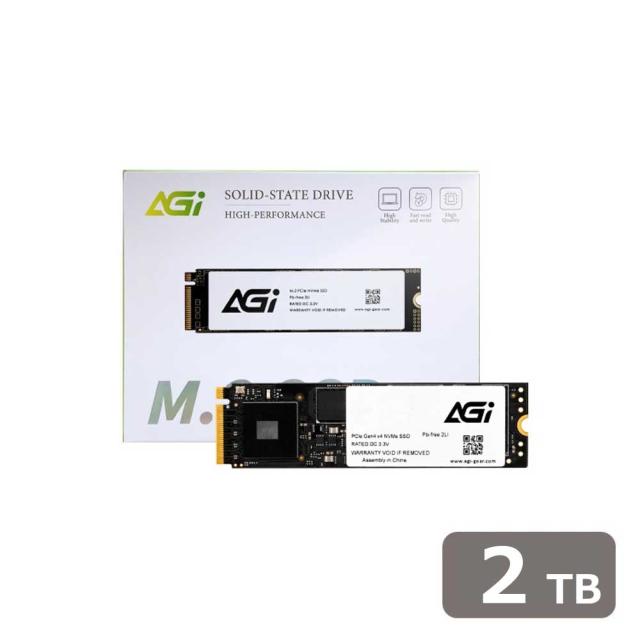 AGI｜エージーアイ AGI AI818 M.2 2280(PCIe Gen4) NVMe SSD 2TB
