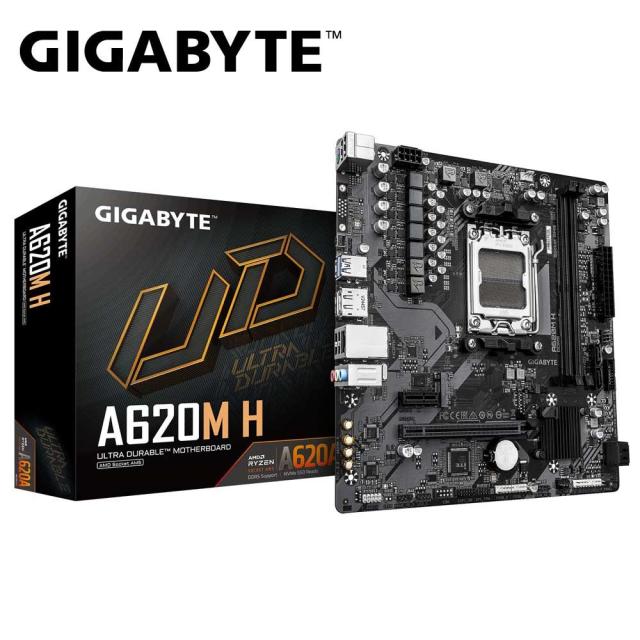 GIGABYTE｜ギガバイト A620MHREV2 GIGABYTE A620M H Rev2 マザーボード[A620MHREV2] 返品種別B