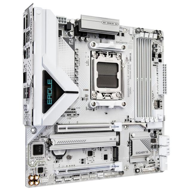 GIGABYTE｜ギガバイト B850MEAGLEWF6EICE GIGABYTE B850M EAGLE WIFI6E ICE マザーボード（ホワイト）[B850MEAGLEWF6EICE] 返品種別B_2