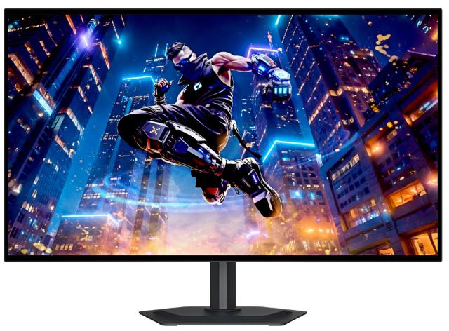 GIGABYTE｜ギガバイト MO27Q28G ゲーミング液晶ディスプレイ(27型/WOLED/WQHD 2560×1440/280Hz/0.03ms/HDR500/HDMI2.1/DP1.4/USB Type-C/VESA/3年保証)(ブラック)[MO27Q28G] 返品種別A