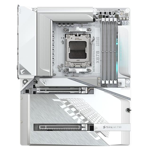 GIGABYTE｜ギガバイト GIGABYTE X870 AORUS STEALTH ICE / ATX対応 マザーボード（ホワイト） X870-A-STEALTH/ICE返品種別B_2