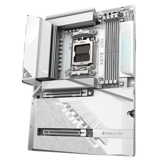GIGABYTE｜ギガバイト GIGABYTE X870 AORUS STEALTH ICE / ATX対応 マザーボード（ホワイト） X870-A-STEALTH/ICE返品種別B_3