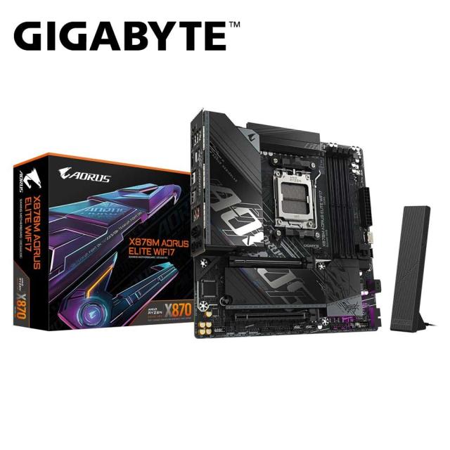 GIGABYTE｜ギガバイト X870MAELITEWF7 GIGABYTE X870M AORUS ELITE WIFI7 マザーボード[X870MAELITEWF7] 返品種別B