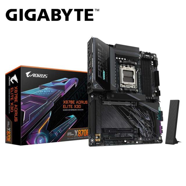 GIGABYTE｜ギガバイト X870EAELITEX GIGABYTE X870E AORUS ELITE X3D マザーボード（ブラック）[X870EAELITEX] 返品種別B