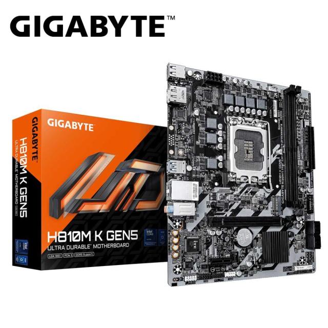 GIGABYTE｜ギガバイト H810MKGEN5 GIGABYTE H810M K GEN5 マザーボード[H810MKGEN5] 返品種別B