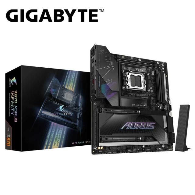 GIGABYTE｜ギガバイト X870AORUSINFINITY GIGABYTE X870 AORUS INFINITY マザーボード（ブラック）[X870AORUSINFINITY] 返品種別B