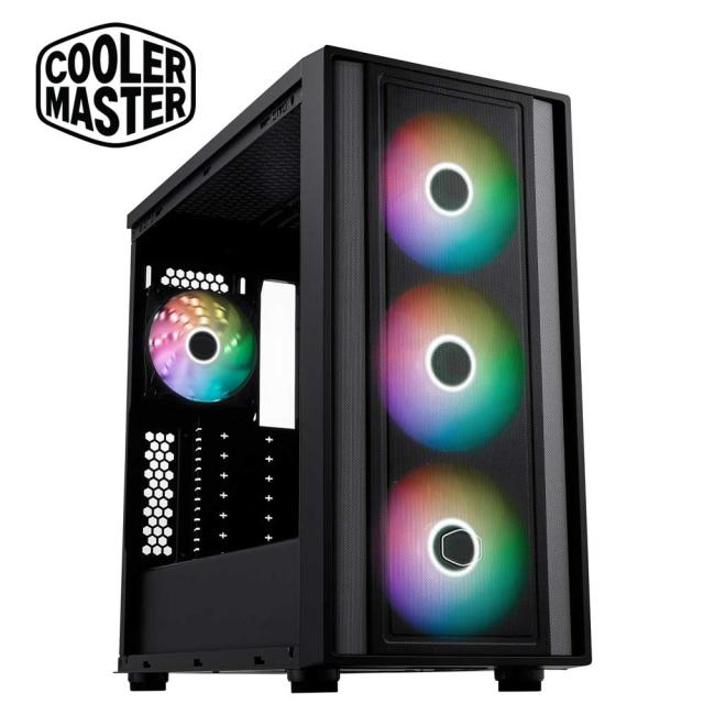 Cooler Master｜クーラーマスター MB600-KGNN-S00 ミドルタワーPCケース MasterBox 600（ブラック）[MB600KGNNS00] 返品種別B 9,870円