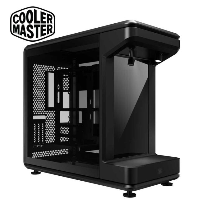 Cooler Master｜クーラーマスター ミドルタワー型PCケース MasterFrame 360 Stage LCD（ブラック） MF360-KHNN-S02返品種別B