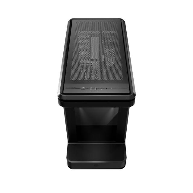 Cooler Master｜クーラーマスター ミドルタワー型PCケース MasterFrame 360 Stage LCD（ブラック） MF360-KHNN-S02返品種別B_4