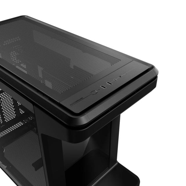 Cooler Master｜クーラーマスター ミドルタワー型PCケース MasterFrame 360 Stage LCD（ブラック） MF360-KHNN-S02返品種別B_5