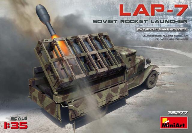 ミニアート 【再生産】1/35 ソビエト ロケットランチャーLAP-7【MA35277】プラモデル 返品種別B