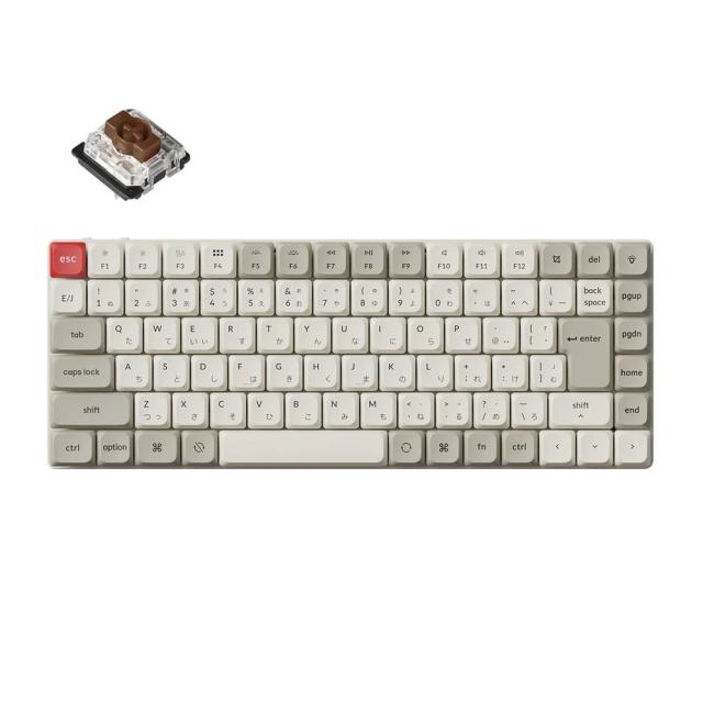 Keychron｜キークロン K3 Max Retroカラー QMK ワイヤレス カスタム・メカニカルキーボード 茶軸（日本語配列） K3M-K3Z-JIS返品種別A 14,520円