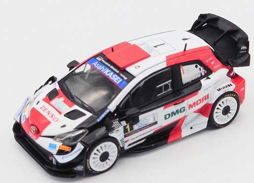 イクソ 1/43 トヨタ ヤリス WRC2021 ラリー・モンツァ 優勝 No.1【RAM822A】ミニカー  返品種別B