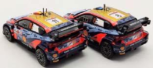 イクソ 1/43 ヒョンデ i20 N Rally1 2022年ラリー・ジャパン 1-2フィニッシュ ＃11＆＃8 2台セット【SET02HYJP】ミニカー 返品種別B
