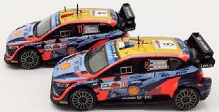 イクソ 1/43 ヒョンデ i20 N Rally1 2022年ラリー・ジャパン 1-2フィニッシュ ＃11＆＃8 2台セット【SET02HYJP】ミニカー 返品種別B