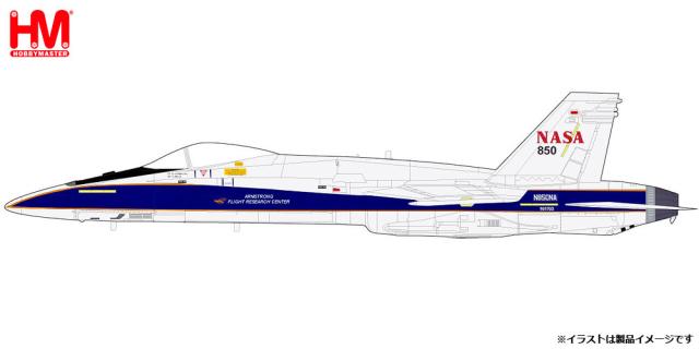 ホビーマスター 1/72 F/A-18A ホーネット ”NASA空中給油テスト機 #161703”　【HA3563】塗装済完成品  返品種別B