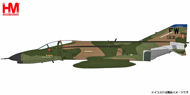 ホビーマスター 1/72 F-4E ファントム2 アメリカ空軍 第163戦闘