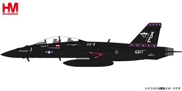ホビーマスター 1/72 F/A-18F スーパーホーネット “VX-9 ヴァンディ1”【HA5136】塗装済完成品  返品種別B
