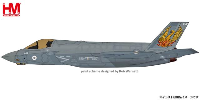 ホビーマスター 1/72 F-35B ライトニングII ”イギリス空軍 ZM151 ザ・イモータル 2023”【HA4621】塗装済完成品  返品種別B