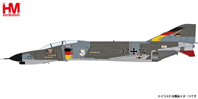 ホビーマスター 1/72 F-4F ファントム2 "ドイツ空軍 ファントム50周年 2008"【HA19099】塗装済完成品 返品種別B