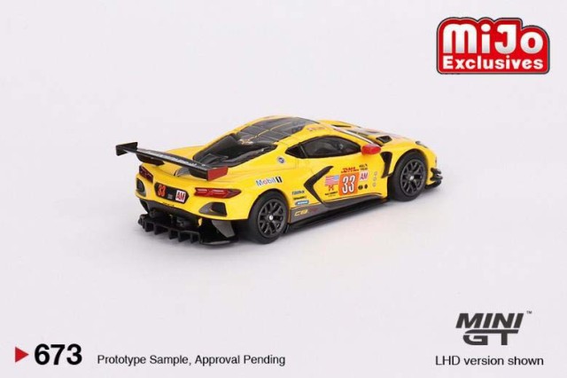 MINI−GT 1/64 コルベットレーシング C8.R レーシングトランス