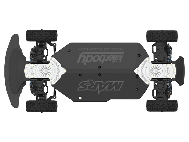 Killerbody 1/10 電動RCカー組立キット MARS 4WD Rally Chassis Kit