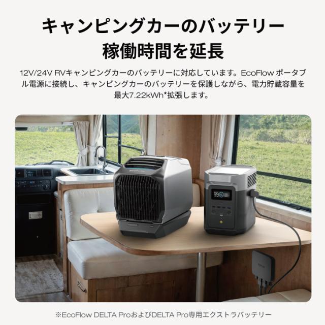エコフロー EFALTERNATORCHARGER EcoFlow Alternator Charger 走行充電器[EFALTERNATORCHARGER] 返品種別B