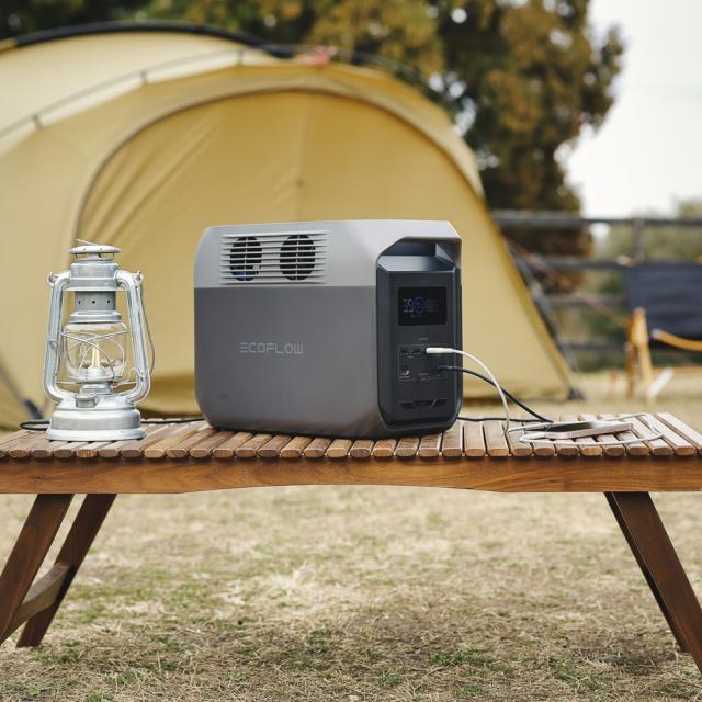 エコフロー ポータブル電源 1536Wh ACコンセント6口　USBーC出力搭載 EcoFlow Delta 3 1500 EFDELTA1500JPBCBOX返品種別B_5