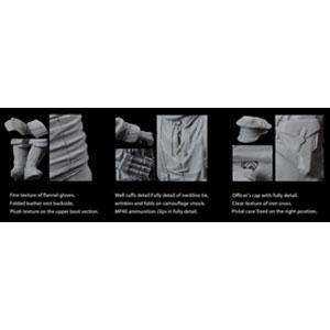 ライフィールドモデル 1/35 ドイツ戦車兵セット「銃弾に倒れた兵士」レジン製フィギュア3体入り【RFMOM35001】プラモデル  返品種別Bの通販は