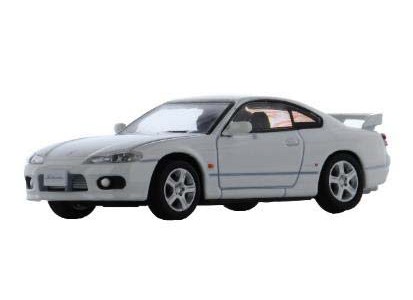 DIECAST MASTERS 1/64 日産 シルビア S15 ホワイト RHD【DM64007