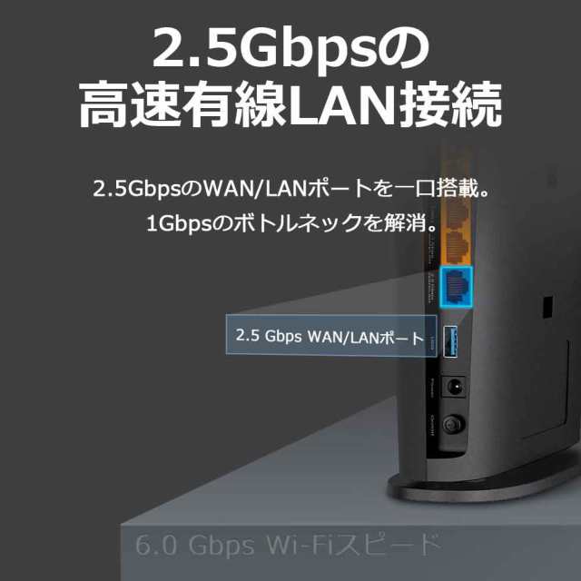 TP-Link(ティーピーリンク) Archer AX80 AX6000 Wi-Fi 6ルーター