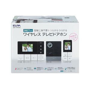 ELPA DHS-TMP2320 DECT方式　ワイヤレステレビドアホン モニター＆ポータブルセットELPA[DHSTMP2320] 返品種別A_1