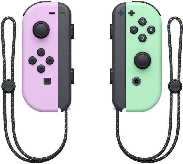 Switch】Joy-Con(L) パステルパープル/(R) パステルグリーン 返品種別B