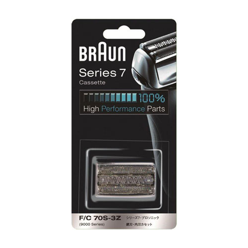 ブラウン F/C70S-3Z 交換用替刃（網刃＋内刃）BRAUN　シリーズ7/プロソニック用[FC70S3Z] 返品種別A